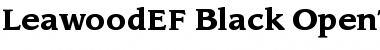 LeawoodEF-Black Font