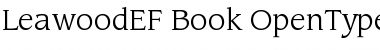 LeawoodEF-Book Font