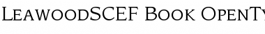 LeawoodSCEF-Book Font