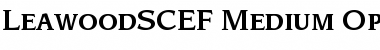 LeawoodSCEF-Medium Font