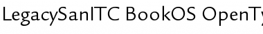 Legacy Sans ITC Book OS Font