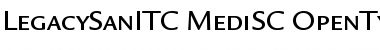 Legacy Sans ITC Medium SC Font