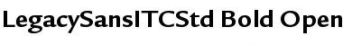 Legacy Sans ITC Std Bold Font