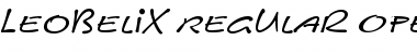 Leobelix-Regular Font