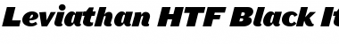 Leviathan HTF-Black-Italic Font