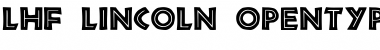 LHF Lincoln Regular Font