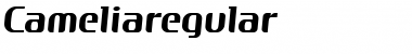 Cameliaregular Regular Font