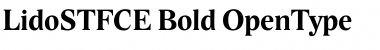 Lido STF CE Bold Font