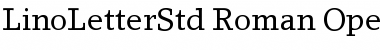 Download LinoLetter Std Font