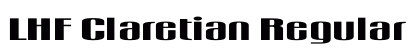 LHF Claretian Regular font free download