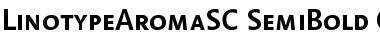 Download LinotypeAromaSC Light Font