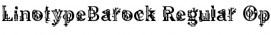 LinotypeBarock Regular Font