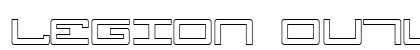Legion Outline Outline font free download