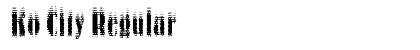 Ko City Regular font free download