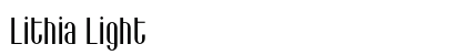Lithia Light Font Lithia Light Font Preview