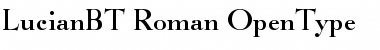 Lucian Regular Font