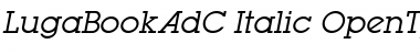 LugaBookAdC Italic