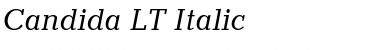 Candida LT Italic Font