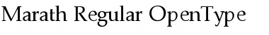 Marath-Regular Font