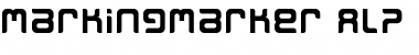 MarkingMarker Font