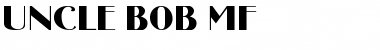 Uncle Bob MF Regular Font