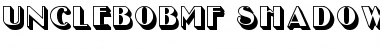 UncleBobMF-Shadow Regular Font