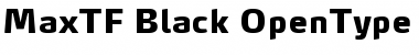 MaxTF-Black Font