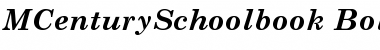 Century Schoolbook Bold Italic Font