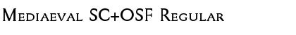 Mediaeval SC+OSF Font