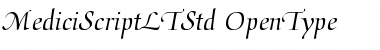 Medici Script LT Std Medium