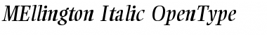 Ellington Italic Font