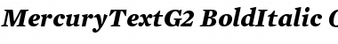 Mercury Text G2 Bold Italic