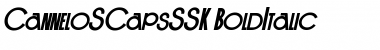 Download CanneloSCapsSSK Font