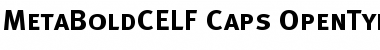 MetaBoldCELF Caps Font