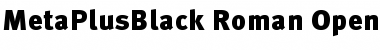 MetaPlusBlack- Font