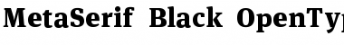 MetaSerif-Black Font