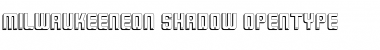 MilwaukeeNeon-Shadow Font