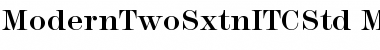 Modern TwoSxtn ITC Std Medium Font