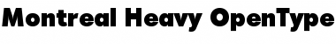 Download Montreal-Heavy Font
