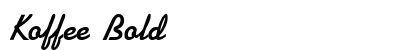 Koffee Bold Preview
