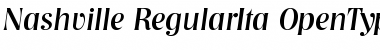 Nashville-RegularIta Regular Font