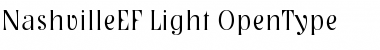 NashvilleEF Light Font