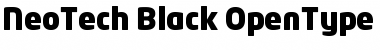 NeoTech Black Font