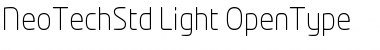 Neo Tech Std Light Font