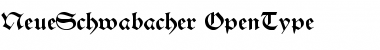 NeueSchwabacher Regular Font