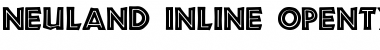 Neuland Inline Font