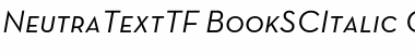 Neutra Text TF SC Italic Font