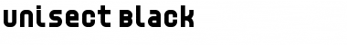 Unisect Black Font