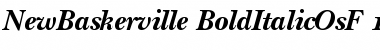 ITC New Baskerville Bold Italic Old Style Figures Font