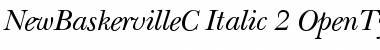 NewBaskervilleC Italic Font